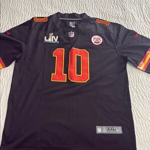 Nike Black and Red Men's Jersey
